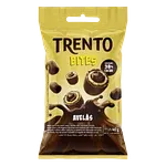 Wafer Recheado de Avelã com Cobertura de Chocolate Ao Leite Trento Bites 40g Pacote