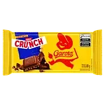 Chocolate Ao Leite Crunch Garoto Pacote 80g