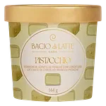 Bombom de Sorvete Sabor Pistache Bacio Di Latte Pote 144g