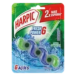 Detergente Sanitário Bloco Pinho Campestre Harpic Fresh Power 6
