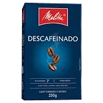 Café Torrado e Moído Descafeinado Melitta Caixa 250g