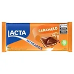 Choc Br Lacta 104g Ao Leite Rech Caramelo