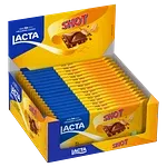 Chocolate Ao Leite com Amendoim Lacta Shot Pacote 80g