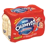 Leite Fermentado Desnatado Chamyto 450g 6 Und Frasco