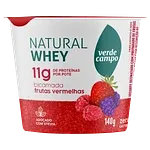 Iogurte Verde Campo Whey 140g 11 Fr Vermelhas