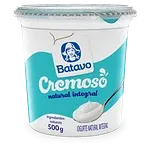 Iogurte Integral Cremoso Natural Batavo Pote 500g