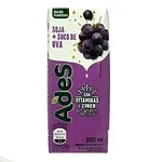 Bebida Soja Ades 200ml Uva