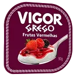 Iogurte Vigor Grego 90gr Fr Vermelhas