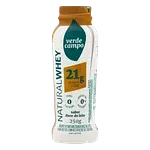 Iogurte Desnatado Doce de Leite Zero Lactose Verde Campo Natural Whey Frasco 250g
