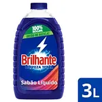 Lava Roupa Liq Brilhante 3l Limpeza Total
