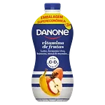 Iogurte Parcialmente Desnatado Vitamina de Frutas Danone Garrafa 1,25kg Embalagem Supereconômica
