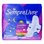 Abs Sempre Livre C/8 Not Ag C/Aba Suave