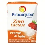 Creme de Leite Uht Homogeneizado Zero Lactose Piracanjuba 200g Cx
