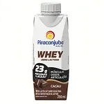 Bebida Láctea Uht Sabor Cacau Zero Lactose Piracanjuba Whey 250ml Cx