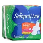 Abs Sempre Livre C/8 Adapt Suave C/Abas