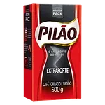 Café Torrado e Moído A Vácuo Extraforte Pilão Pacote 500g