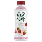 Iogurte Vegetal Morango Sem Adição de Açúcar Vida Veg Iogveg Garrafa 500g