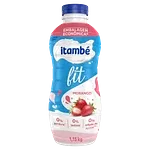 Iogurte Desnatado Morango Zero Lactose Itambé Fit Garrafa 1,15kg Embalagem Econômica