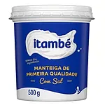 Manteiga de Primeira Qualidade com Sal Itambé Pote 500g