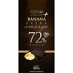 Choc Minas Cacau 80g Tab 72%Banana