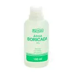 Água Boricada Farmax 100ml