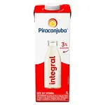 Leite Uht Integral Piracanjuba 1 L Cx com Tampa