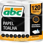 Papel Toalha Abc 2 Rolos com 60 Flhas