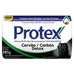 Sabonete Barra Antibacteriano Protex Carvão Detox Envoltório 85g