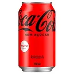 Refrigerante Zero Açúcar Coca-Cola Lata 350ml