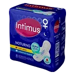 Absorvente Noturno com Abas Suave Intimus 8 Und