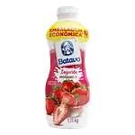 Iogurte Parcialmente Desnatado Sabor Morango Batavo 1.15kg Garrafa Embalagem Econômica