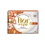Sabonete Barra Hidratante Karité e Flor de Amêndoas Flor de Ypê Caixa 85g