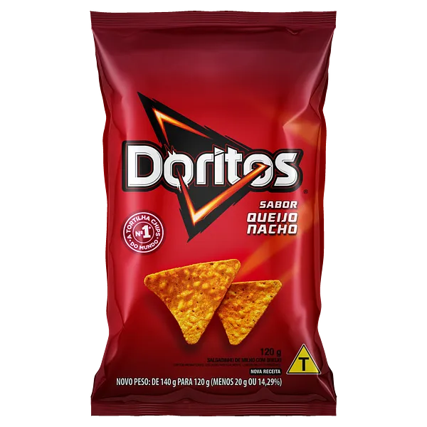 SALG DORITOS 120G QUEIJO NACHO
