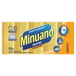 Sabão Barra Glicerinado Multiuso Neutro Minuano Pacote 900g 5 Unidades