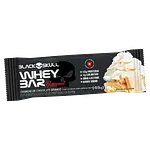 Barra de Proteína Ganache de Chocolate Branco Zero Lactose Black Skull Whey Bar Gourmet Pacote 45g