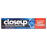 Creme Dental Menta Refrescante Closeup Proteção Bioativa Bloqueio Anticáries Caixa 70g