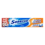 Creme Dental Whitening Sorriso Dentes Brancos Caixa 180g Tamanho Família
