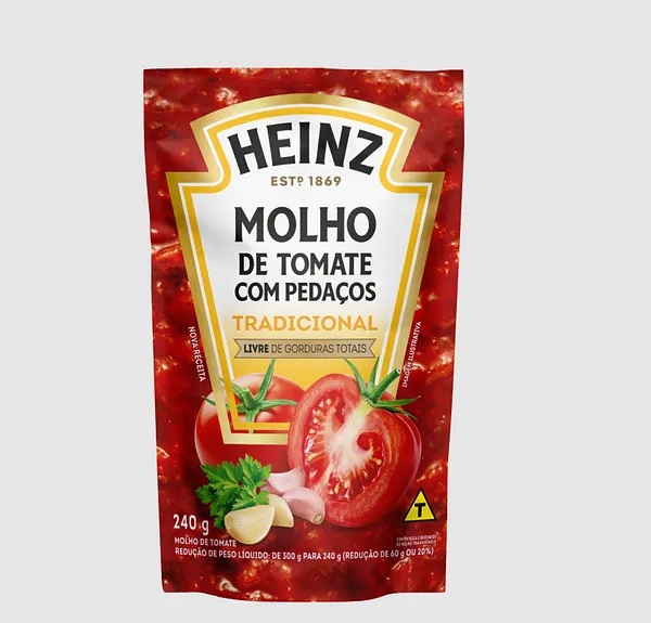 MOLHO TOM HEINZ 240G SACHE TRAD