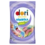 Bala de Gelatina Sortidos de Frutas Ácidas Minhoca Dori Pacote 60g