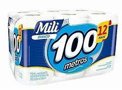 PAPEL HIG MILI BIANCO 100M C/12