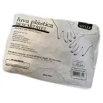 Luva Descartável de Plástico Ntflex com 100 Und