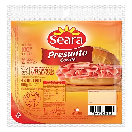 PRESUNTO SEARA 180G FAT