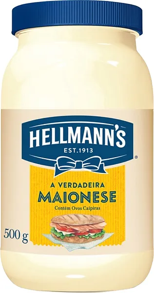 MAIONESE HELLMANNS 500G PT