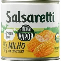 Milho Verde Salsaretti a Vapor Lt. 170g
