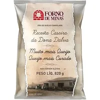 Pão de Queijo Forno de Minas Receita Caseira Cong. Pcte. 820g