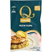 Filé de Tilápia Q-Pescado Cong. Pcte. 800g