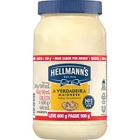 Maionese Hellmann's Lv. 600g Pg. 500g