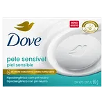 Sabonete Barra Dove Pele Sensível Caixa 90g