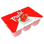 Bebida Láctea Fermentada Sabor Morango Pulsi 480g Bandeja 6 Und