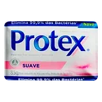 Sabonete Barra Antibacteriano Suave Protex Envoltório 85g